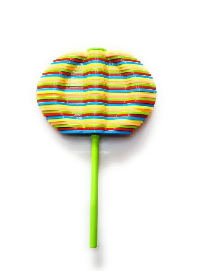 SWOPPERRY Spiral Tree Spinning Lollipop Decompression Toy | Fischer Series Wooden Spiral Candy Flower Rotating Stress Relief Wand | Magic Toy for Kids & Adults Relaxation - Image 3